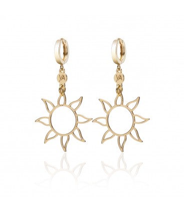 Sterling silver moon earrings YA 925