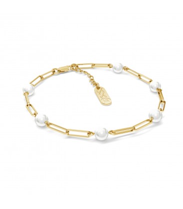 Pearls bracelet charms base YA 925