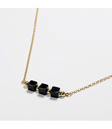 Cube necklace, YA 925